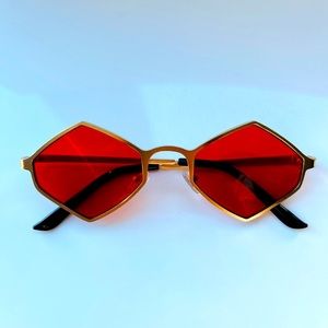 original design red sunglasses